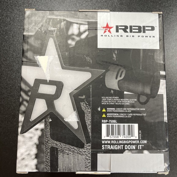 RBP 2" LED Lighted Truck SUV Hitch Cover Red Star - RBP-7506L - Picture 3 of 4